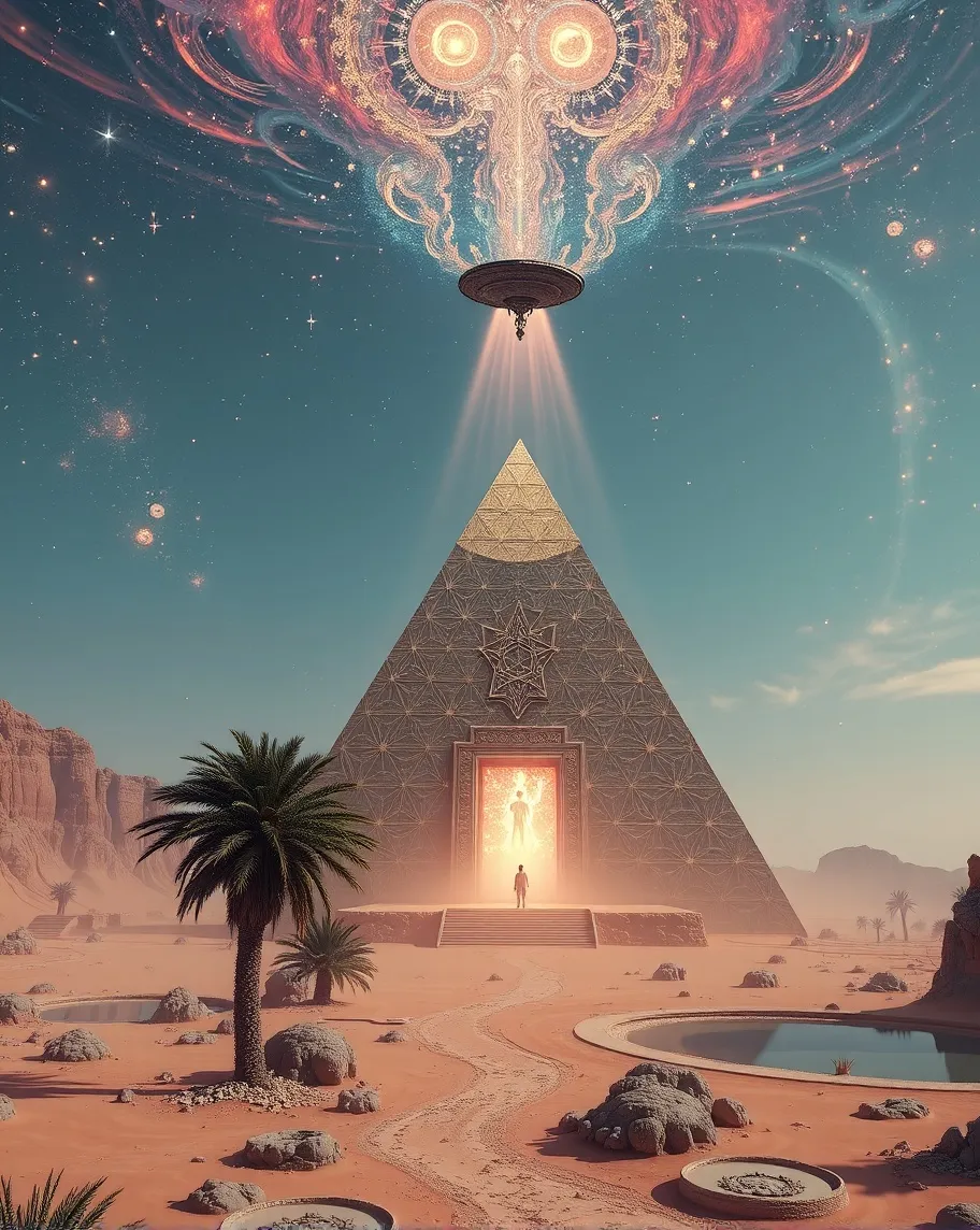 A surreal, hyper-detailed scene - Free AI Photo Generator - starryai
