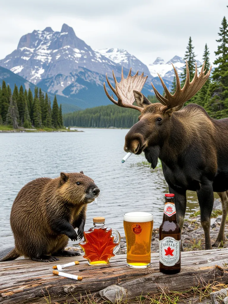 most Canadian photograph ever, eh - Free AI Photo Generator - starryai