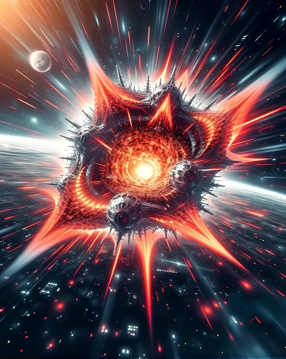 Supernova black hole star Space - Free AI Photo Generator - starryai