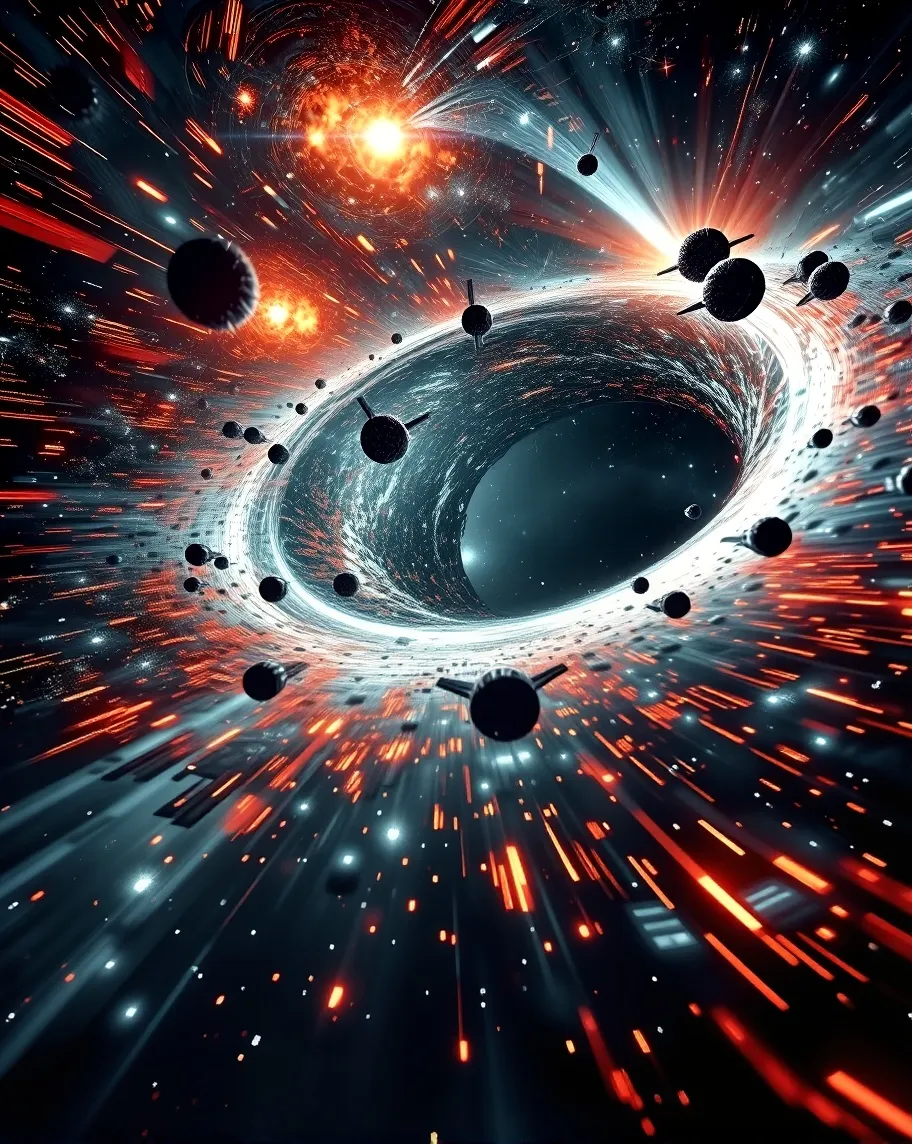 Supernova black hole star Space - Free AI Photo Generator - starryai