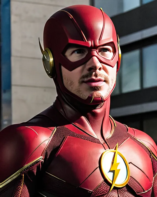 Chris Evans as Marvel's Flash - Free AI Photo Generator - starryai