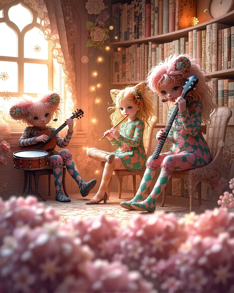 A whimsical fantasy artwork a up - Free AI Photo Generator - starryai