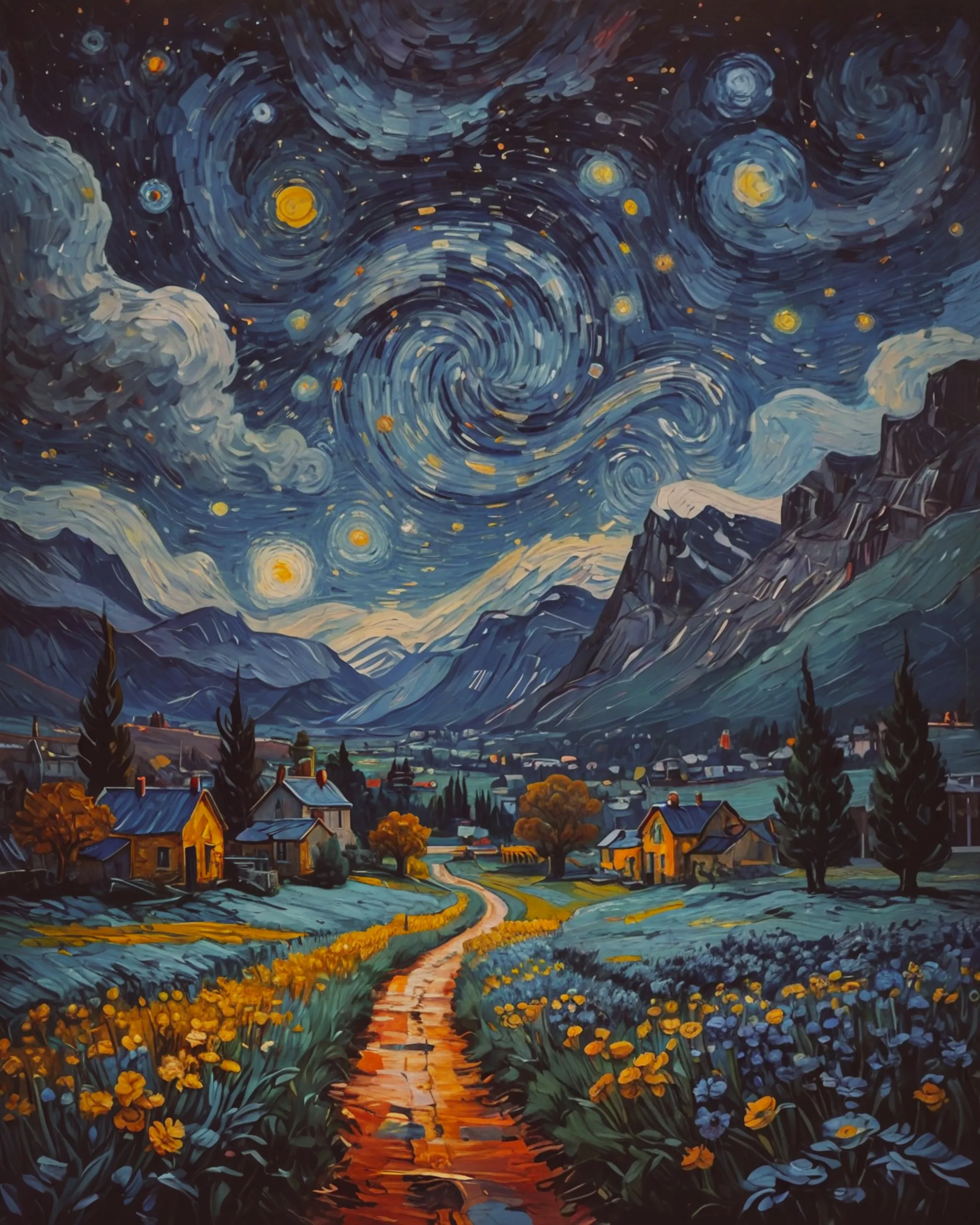 style van gogh - Free AI Photo Generator - starryai