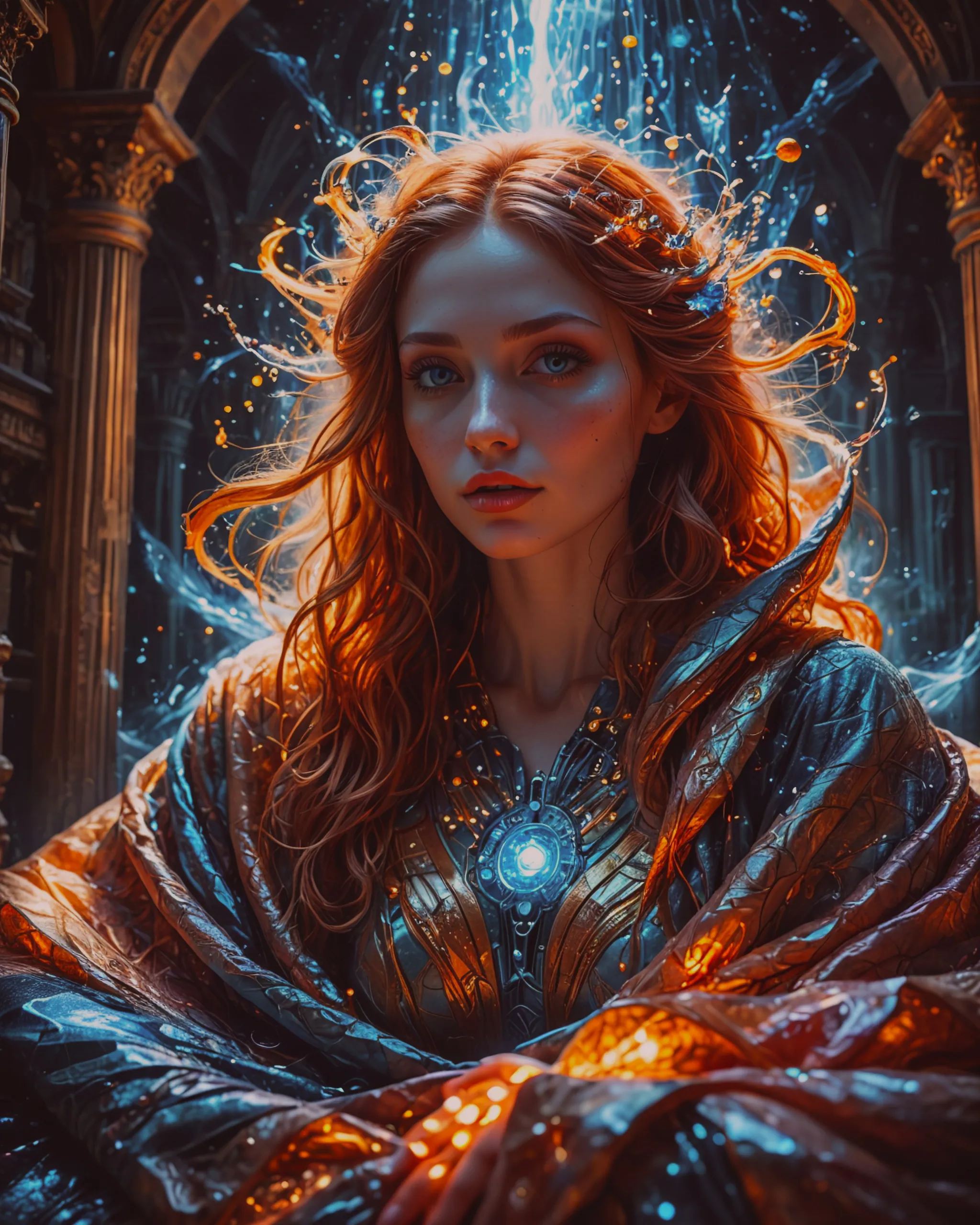 Create a breathtaking, digital - Free AI Photo Generator - starryai
