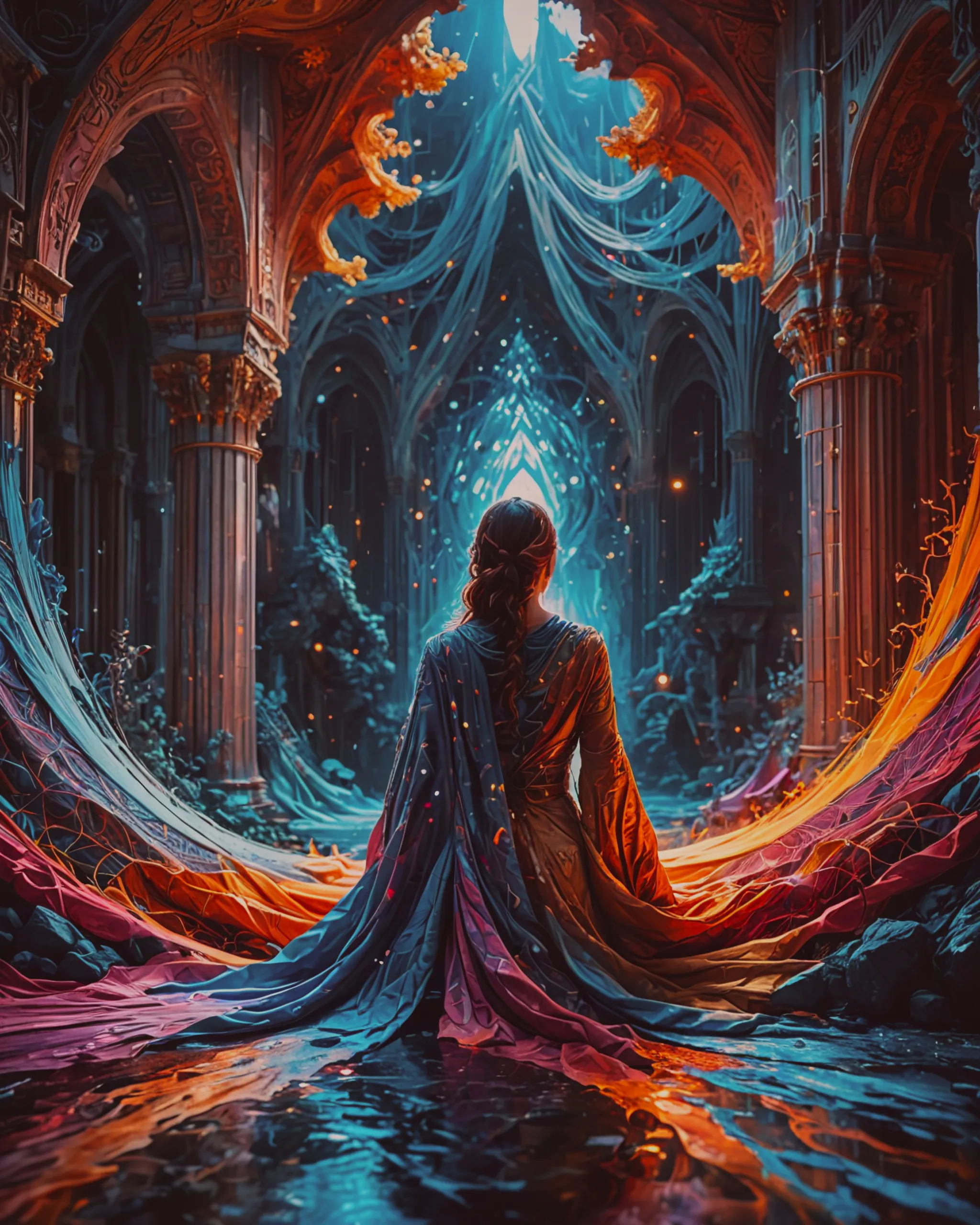 Create a breathtaking, digital - Free AI Photo Generator - starryai