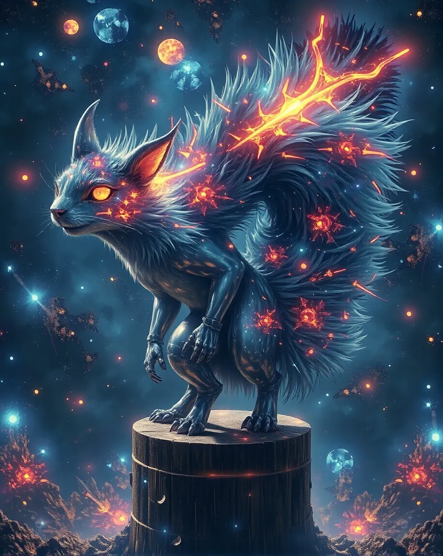 digital painting a humanoid a on - Free AI Photo Generator - starryai