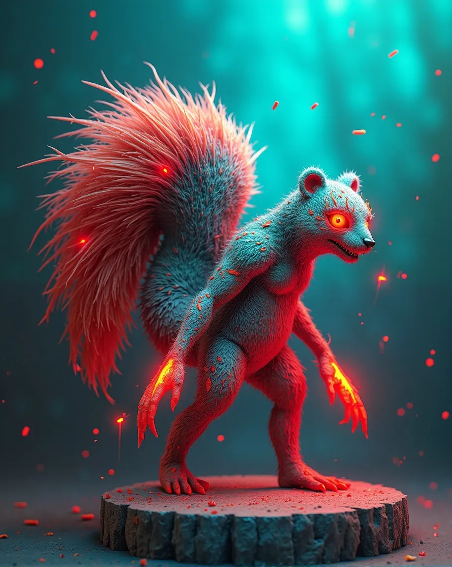 digital painting a humanoid a on - Free AI Photo Generator - starryai