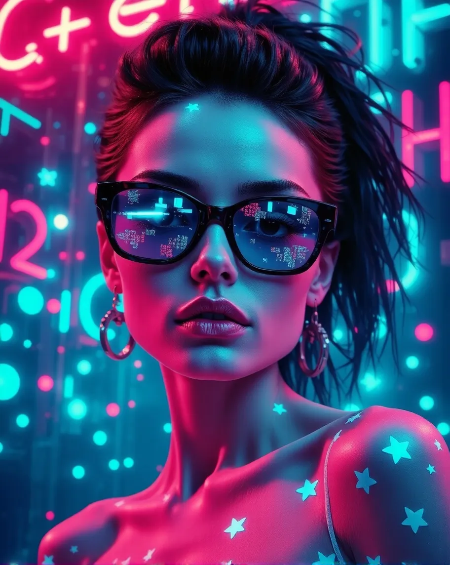 digital artwork showcasing a skin - Free AI Photo Generator - starryai