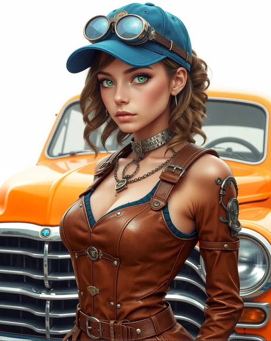 Digital illustration a woman a - Free AI Photo Generator - starryai