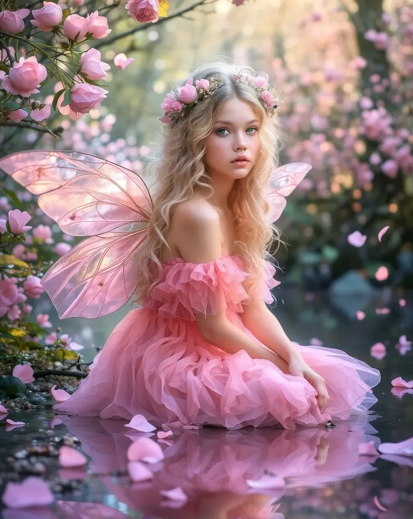 Create ethereal fantasy a fairy - Free AI Photo Generator - starryai
