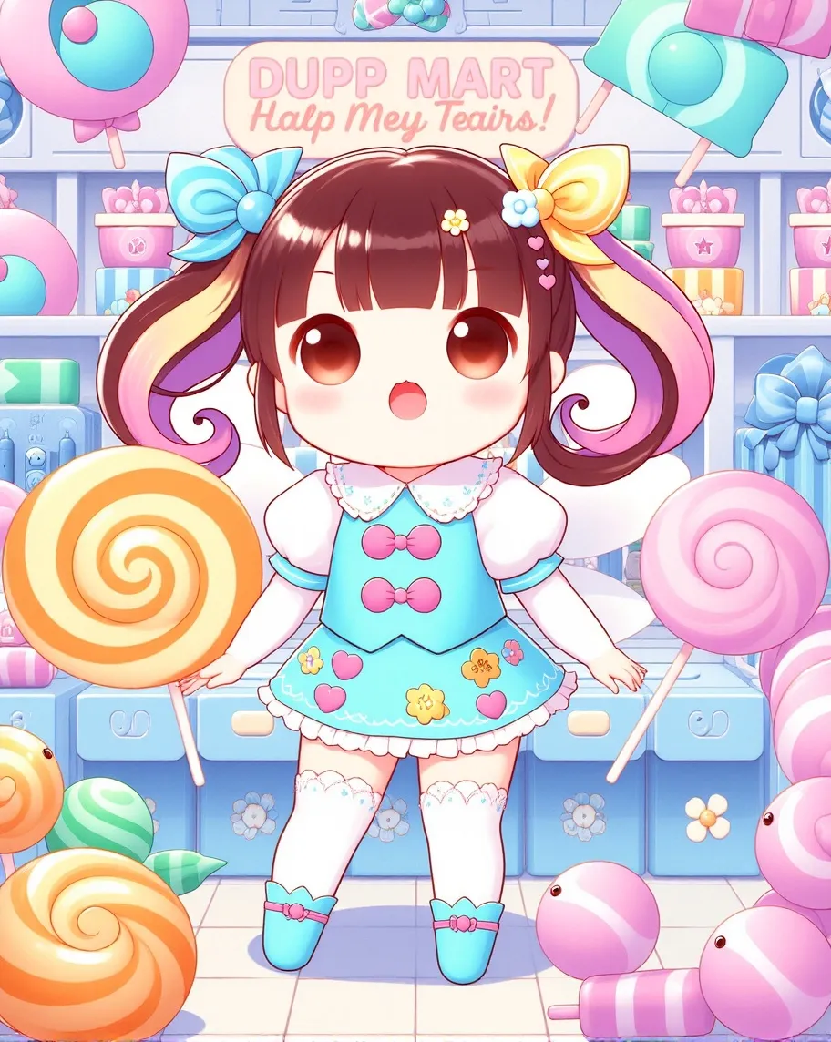 Popmart Candy Fairy A super-cute - Free AI Photo Generator - starryai