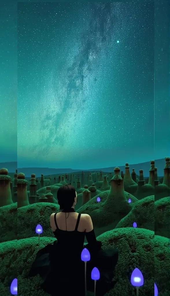 A night sky full nebulas, planets - Free AI Photo Generator - starryai