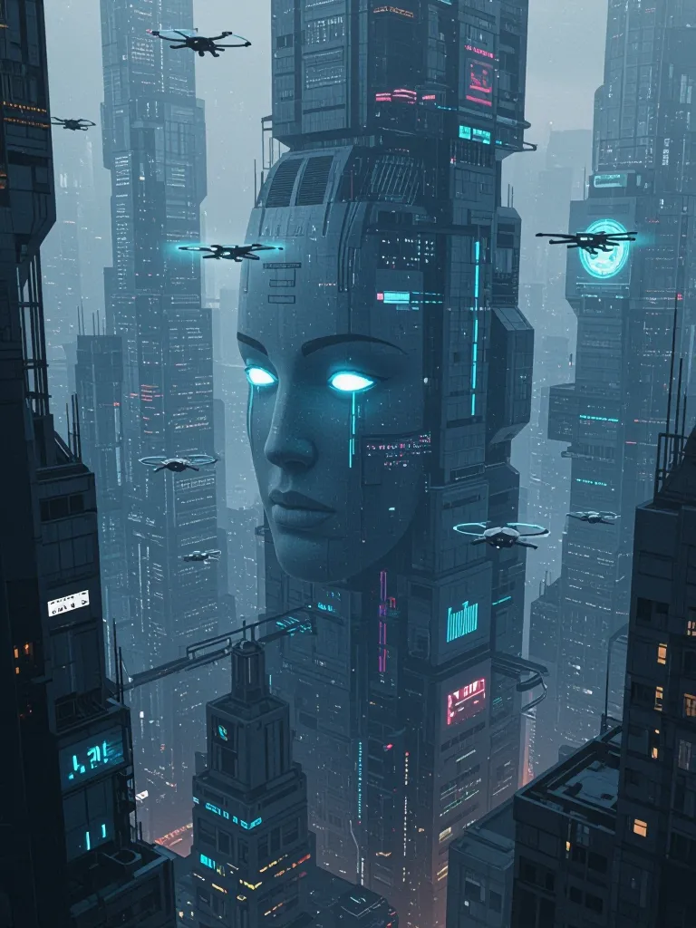 Sentient Structure sentient structure - Free AI Photo Generator - starryai