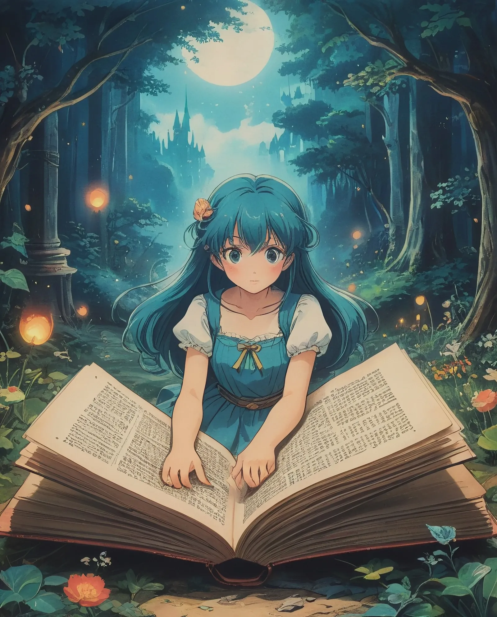 Create image Magical fantasy book - Free AI Photo Generator - starryai