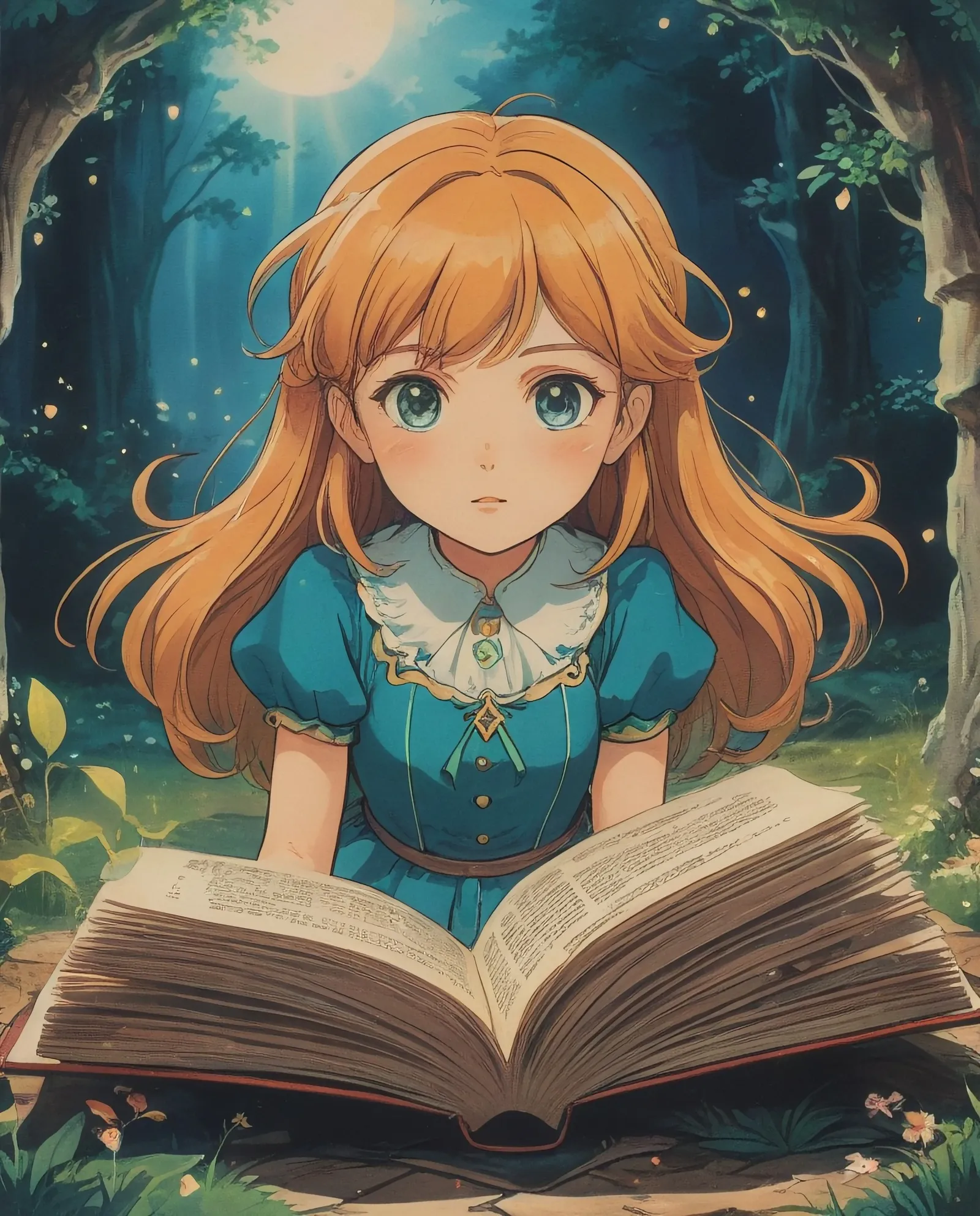 Create image Magical fantasy book - Free AI Photo Generator - starryai