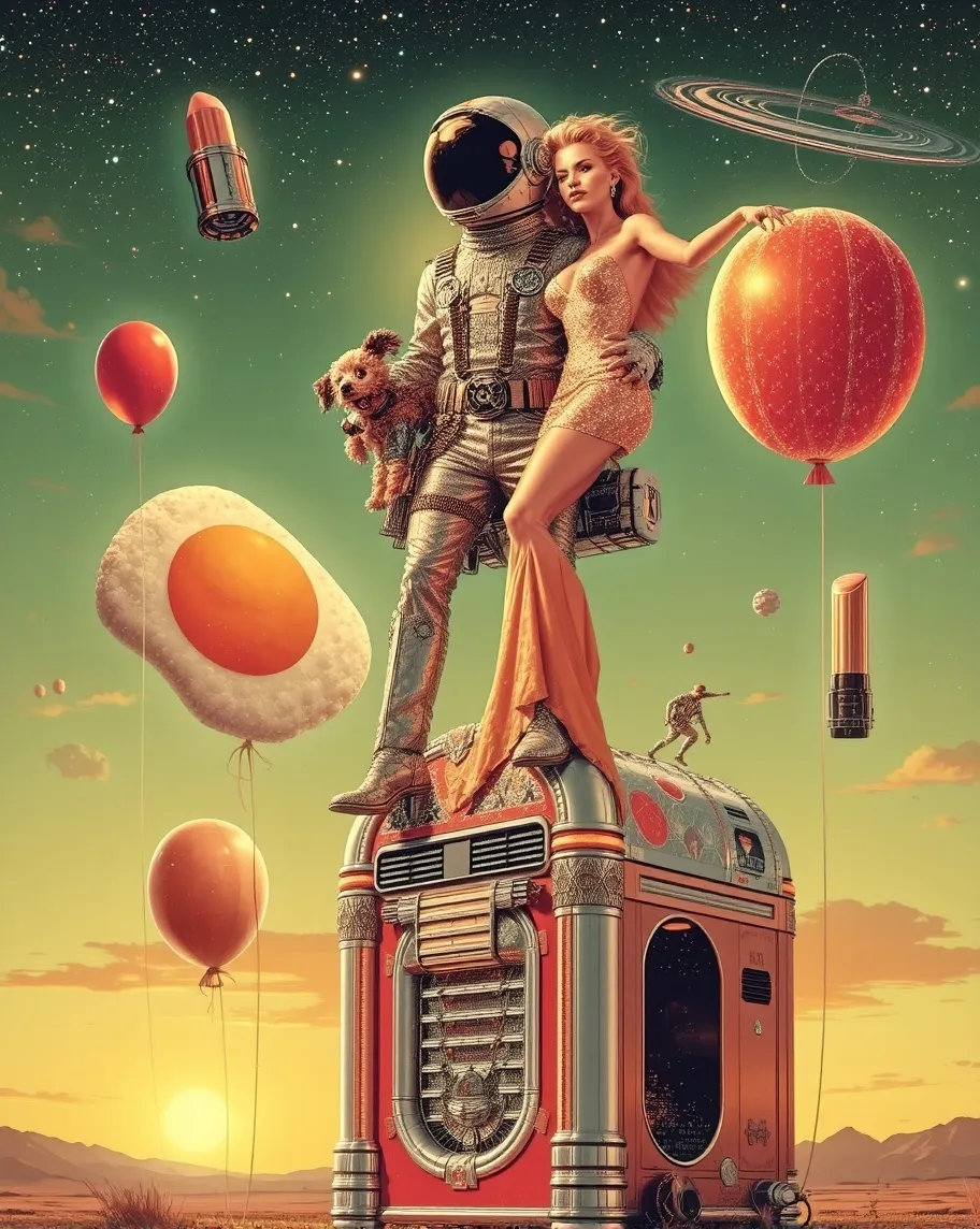 Lowbrow pop surrealism, style - Free AI Photo Generator - starryai