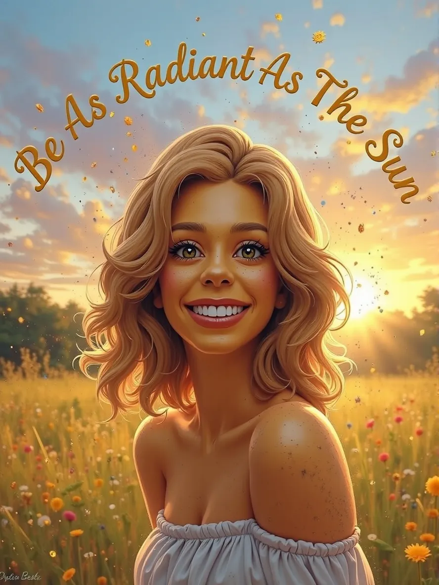 Digital painting a young woman - Free AI Photo Generator - starryai
