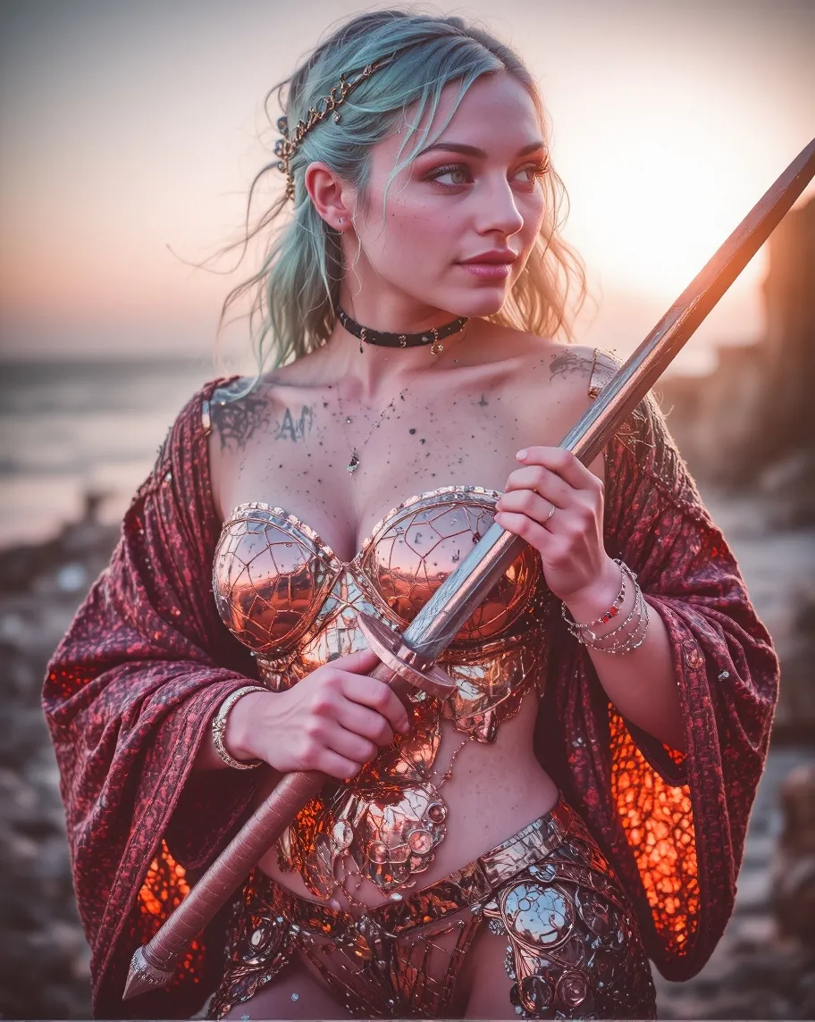 Sword a sheath that looks like - Free AI Photo Generator - starryai