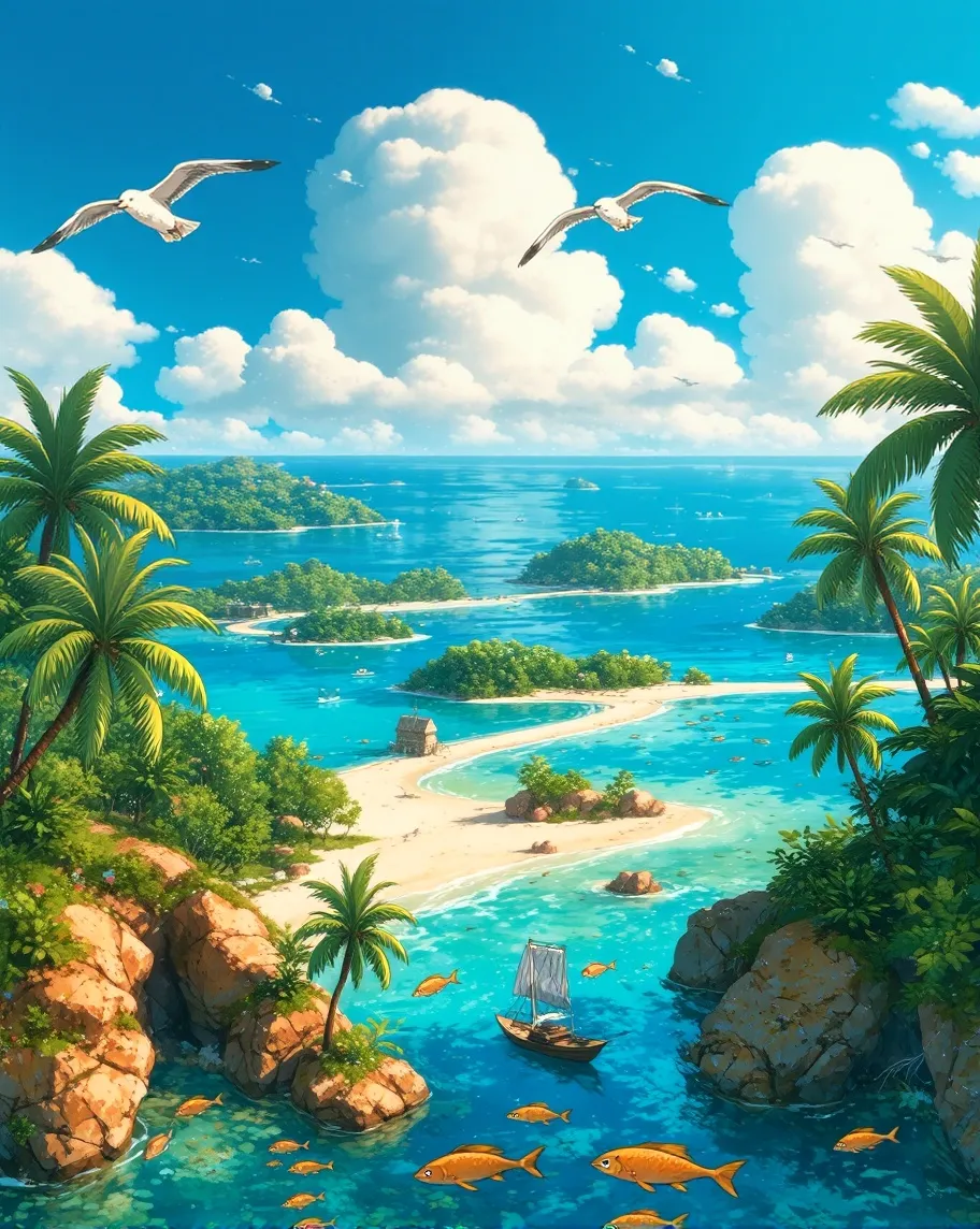 A serene vibrant depiction lush - Free AI Photo Generator - starryai