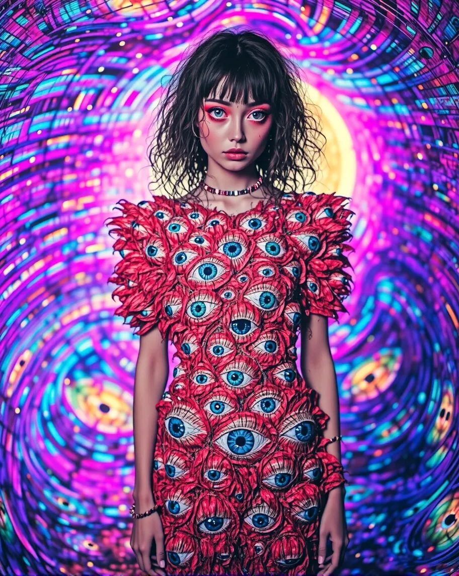 A surreal, hyperreal portrait a - Free AI Photo Generator - starryai
