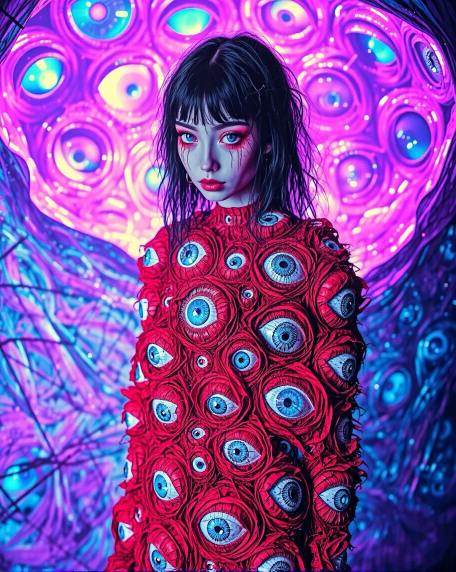 A surreal, hyperreal portrait a - Free AI Photo Generator - starryai