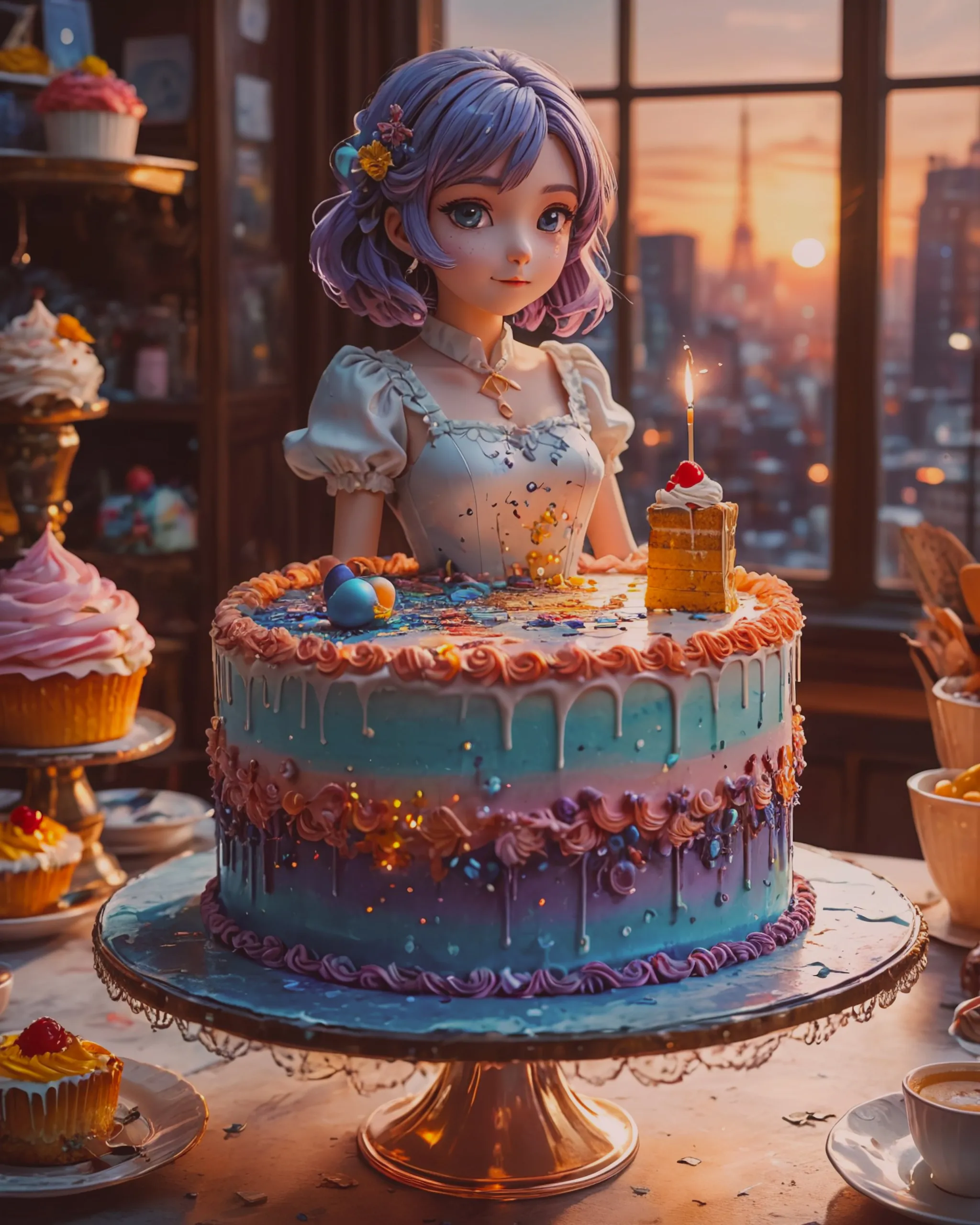 cake - Free AI Photo Generator - starryai