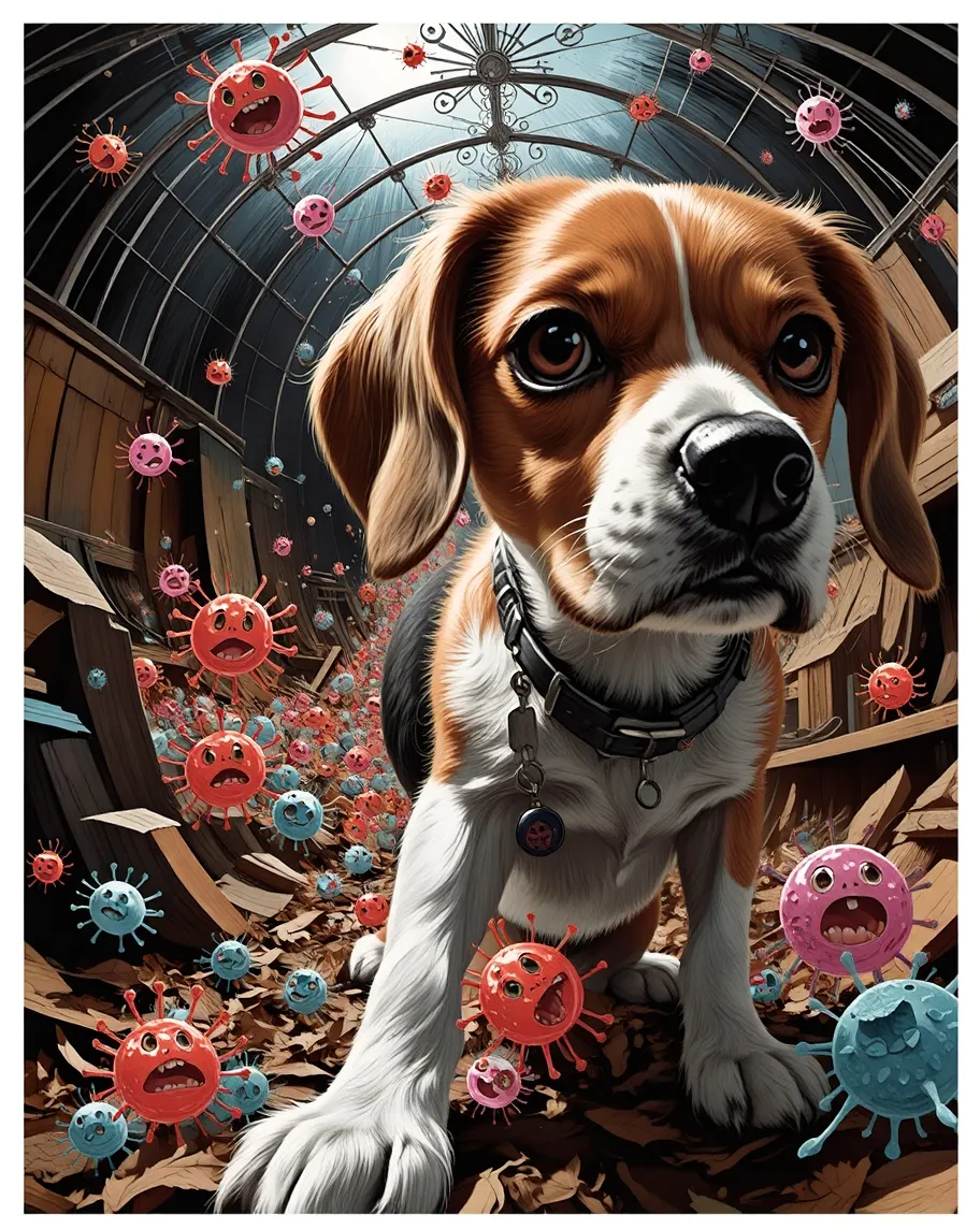 Masterful Masterpiece. beagle - Free AI Photo Generator - starryai