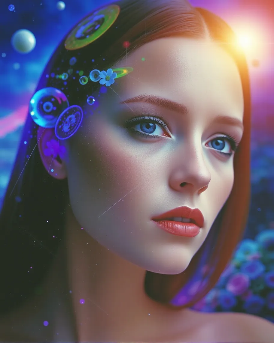 a surreal dreamlike portrait a - Free AI Photo Generator - starryai