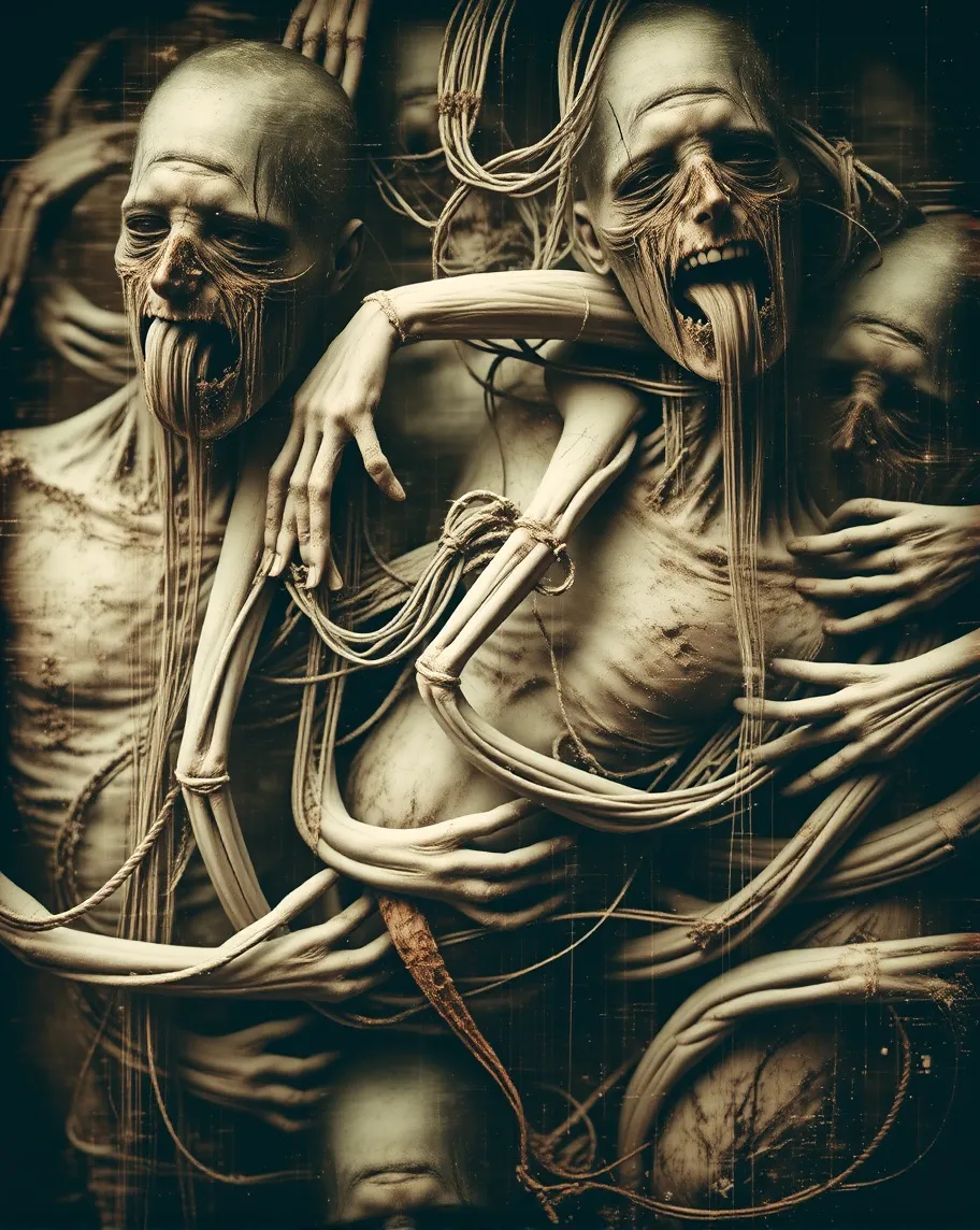 A shocking disturbing image that - Free AI Photo Generator - starryai