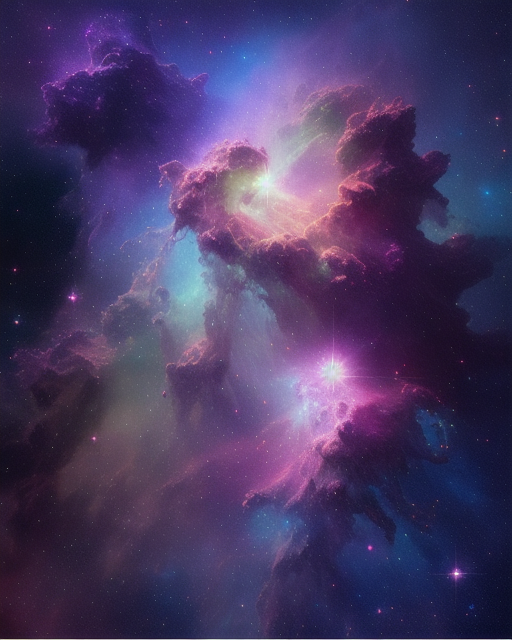 Nebula Two - Free AI Photo Generator - starryai