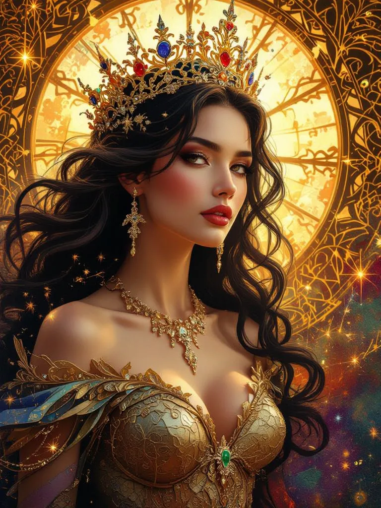 Queen Universe, Epic Splatter 8k, - Free AI Photo Generator - starryai