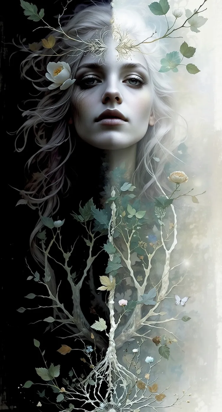 A hauntingly beautiful artwork - Free AI Photo Generator - starryai