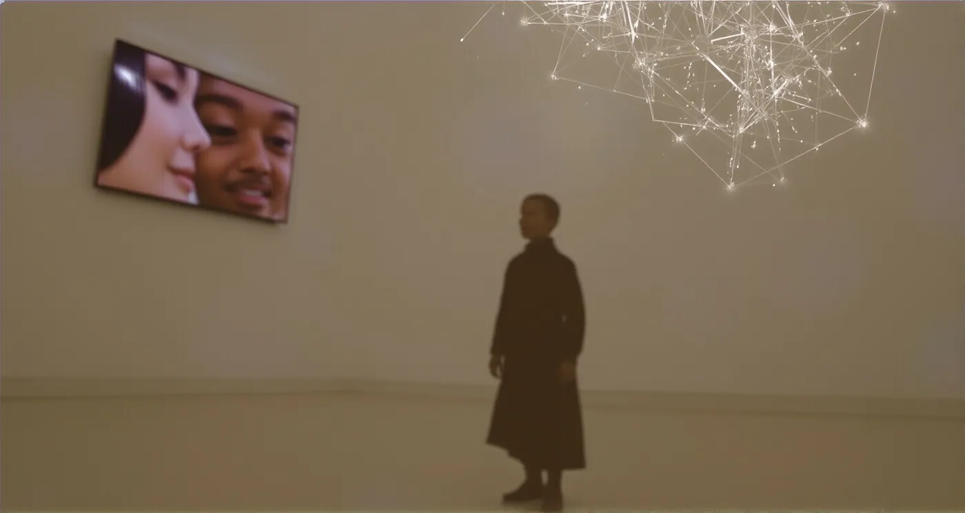 A powerful genderless child monk - Free AI Photo Generator - starryai