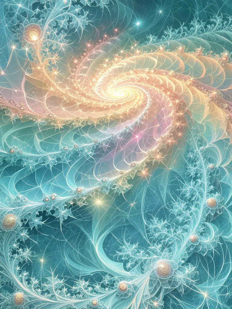 Galaxy fractals move more every - Free AI Photo Generator - starryai