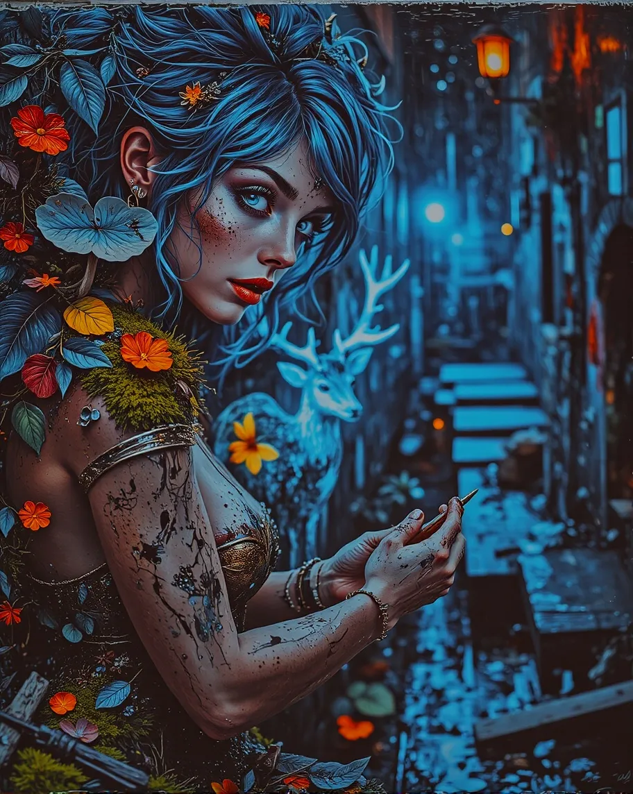 A breathtaking oil painting a a - Free AI Photo Generator - starryai