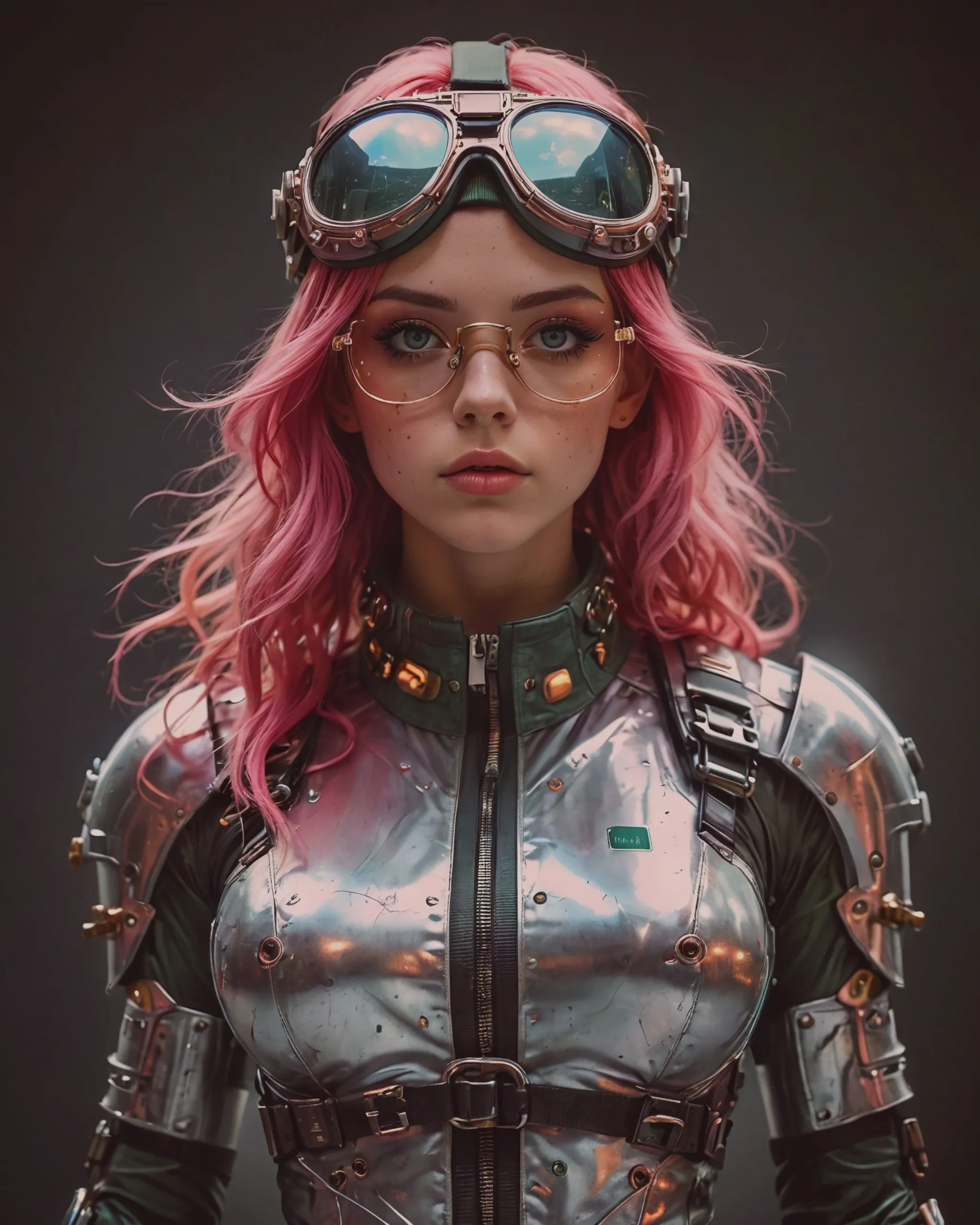 Digital illustration a young pink - Free AI Photo Generator - starryai