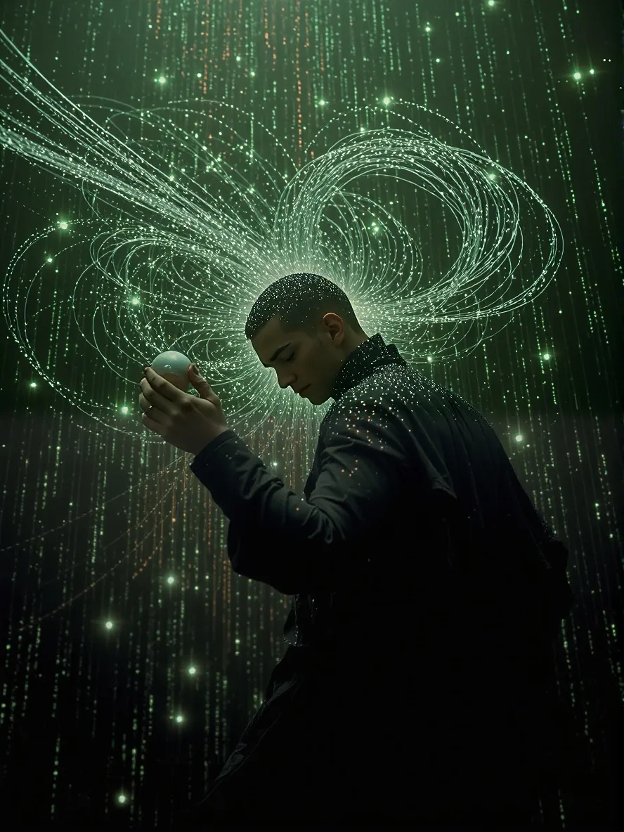 Wizard Matrix - Free AI Photo Generator - starryai