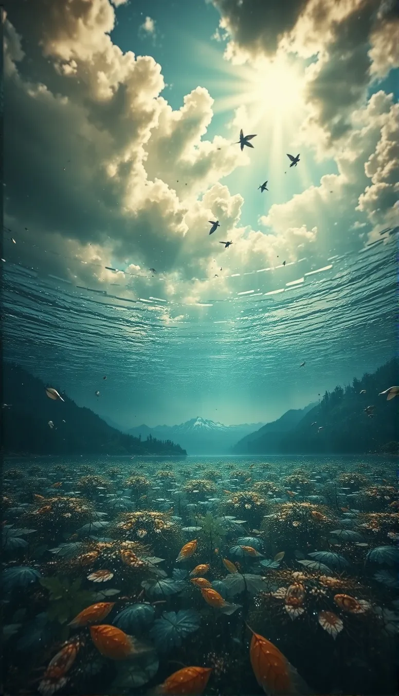 A vastly Hauntinglybeautiful a be - Free AI Photo Generator - starryai