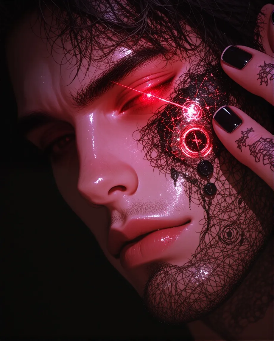 Human male digital illustration, - Free AI Photo Generator - starryai