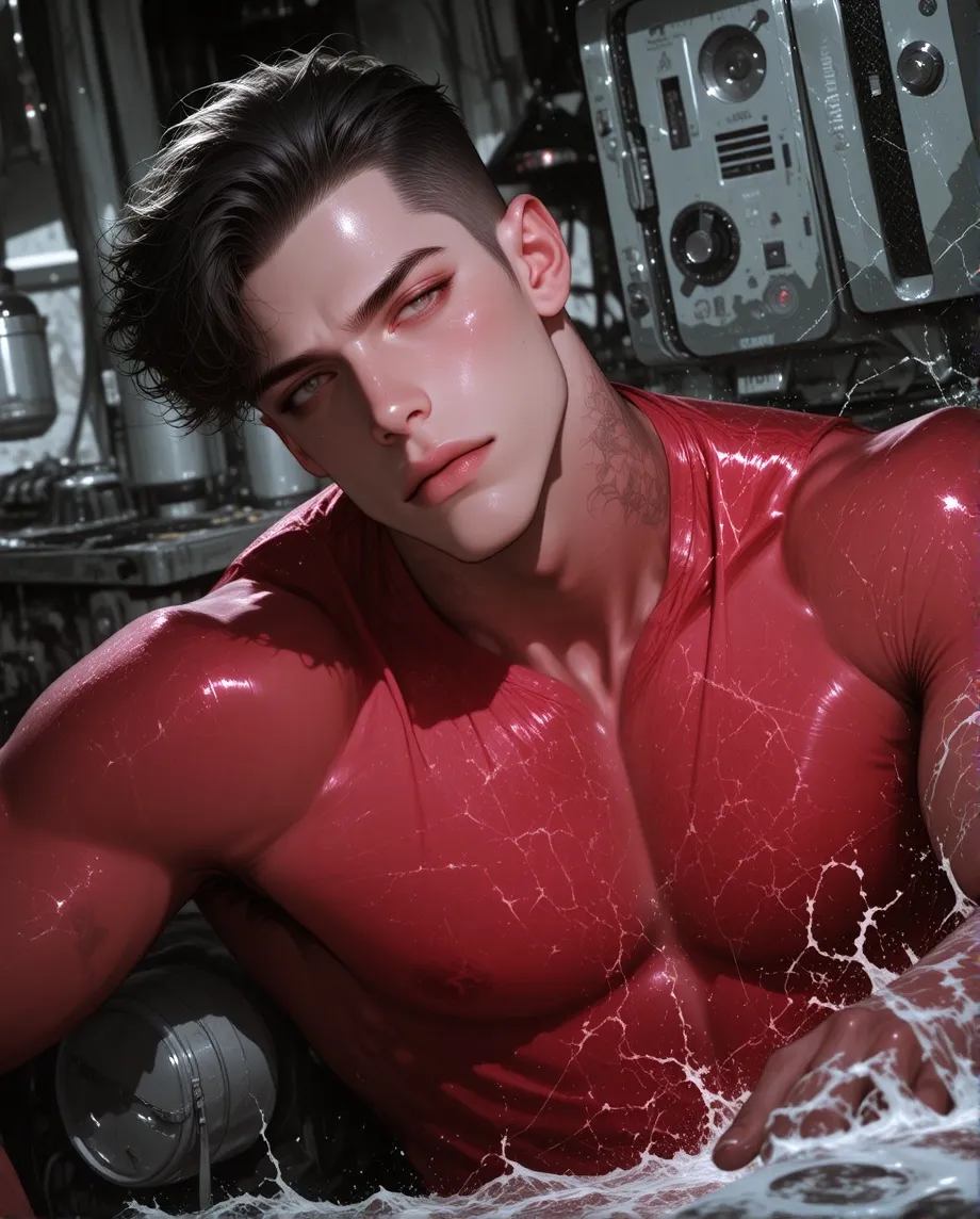 Human male digital illustration, - Free AI Photo Generator - starryai