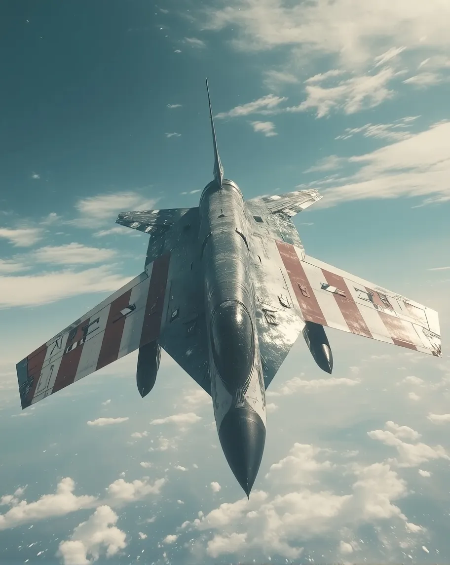 Draw me a giant f47 phantom horse - Free AI Photo Generator - starryai