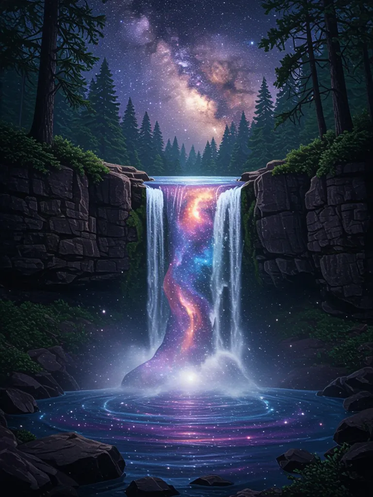 Make image a liquified galaxy a - Free AI Photo Generator - starryai
