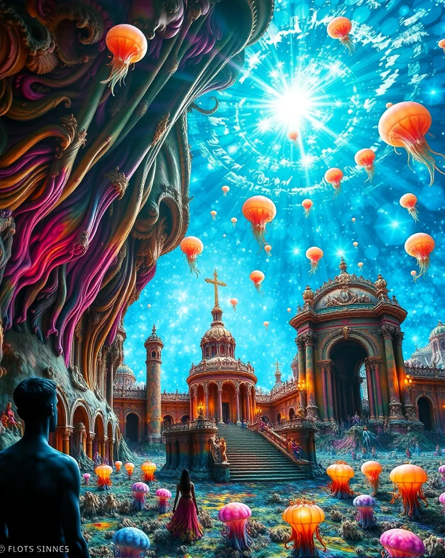 mystical realm Aquaria, a hidden - Free AI Photo Generator - starryai