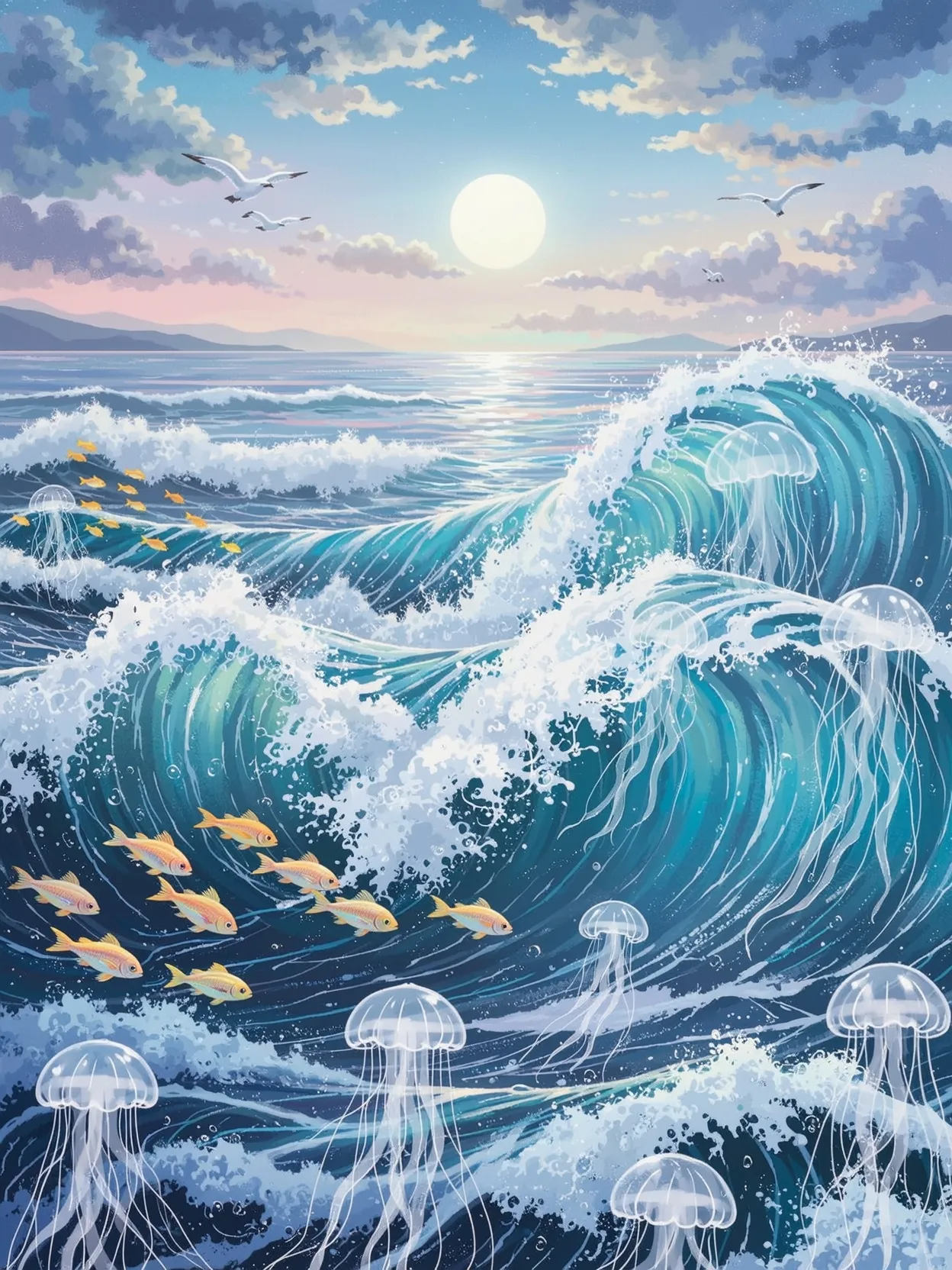 Digital painting a fantastical - Free AI Photo Generator - starryai