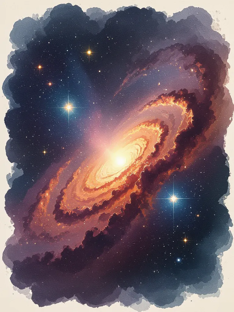 Nebula Art Depicted As A Gas - Free AI Photo Generator - starryai