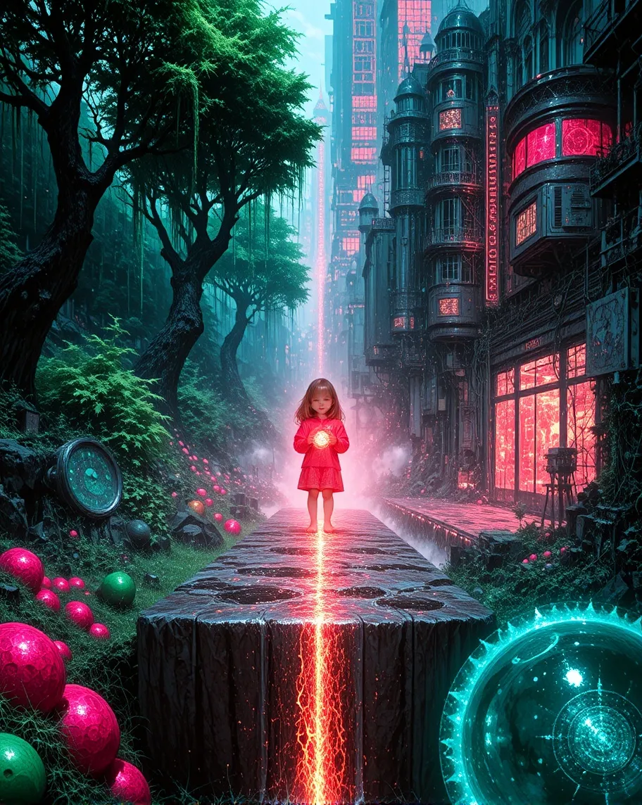 Line Between Worlds Prompt: A two - Free AI Photo Generator - starryai