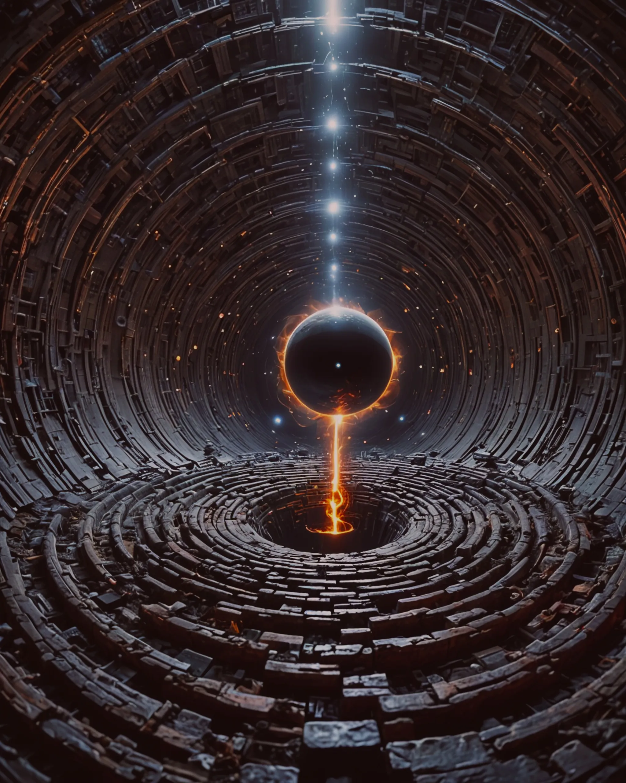 Sentient black hole "Abraxis" its - Free AI Photo Generator - starryai