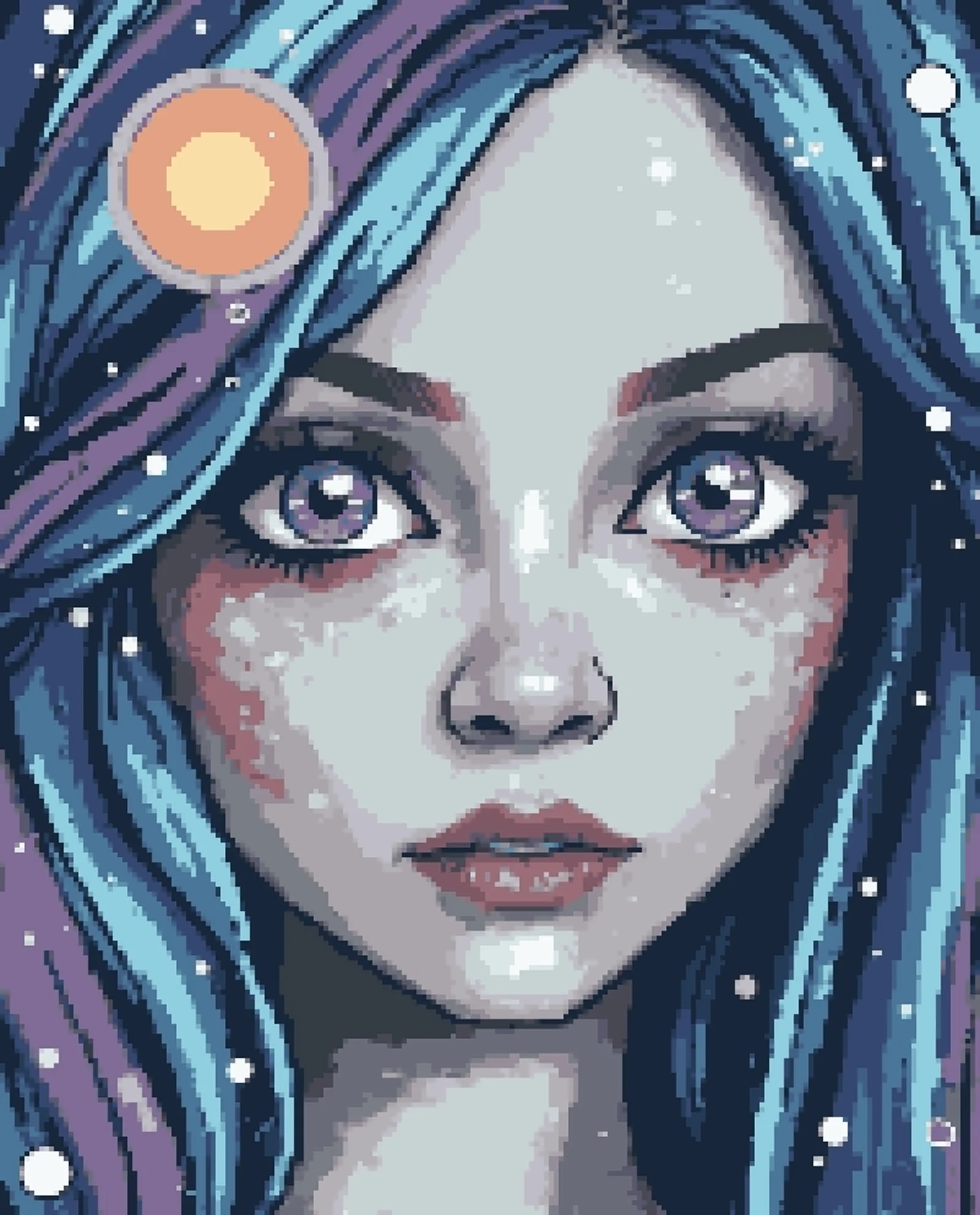 Pixelated pixie world - Free AI Photo Generator - starryai