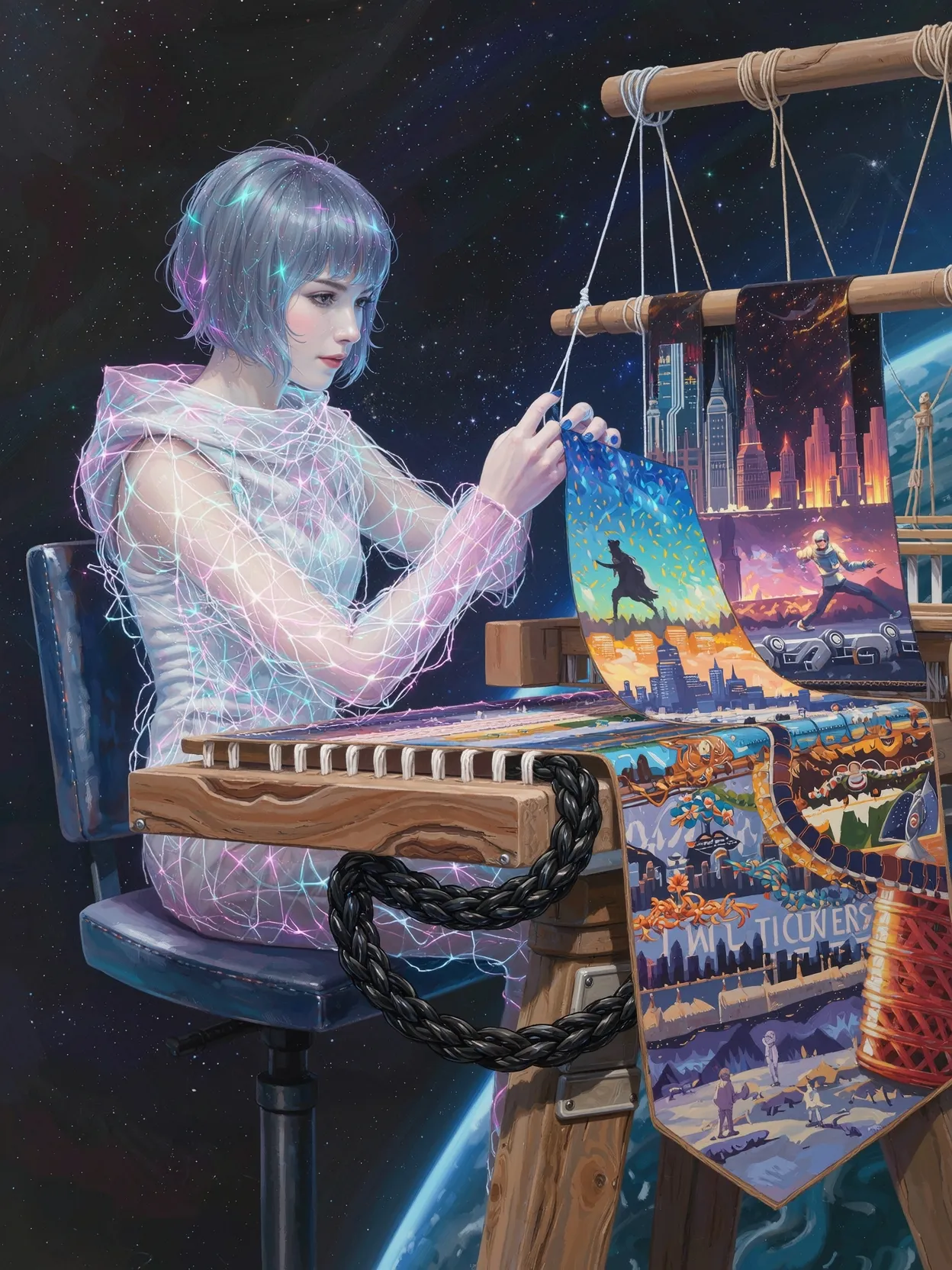 ethereal, dreamlike digital A her - Free AI Photo Generator - starryai