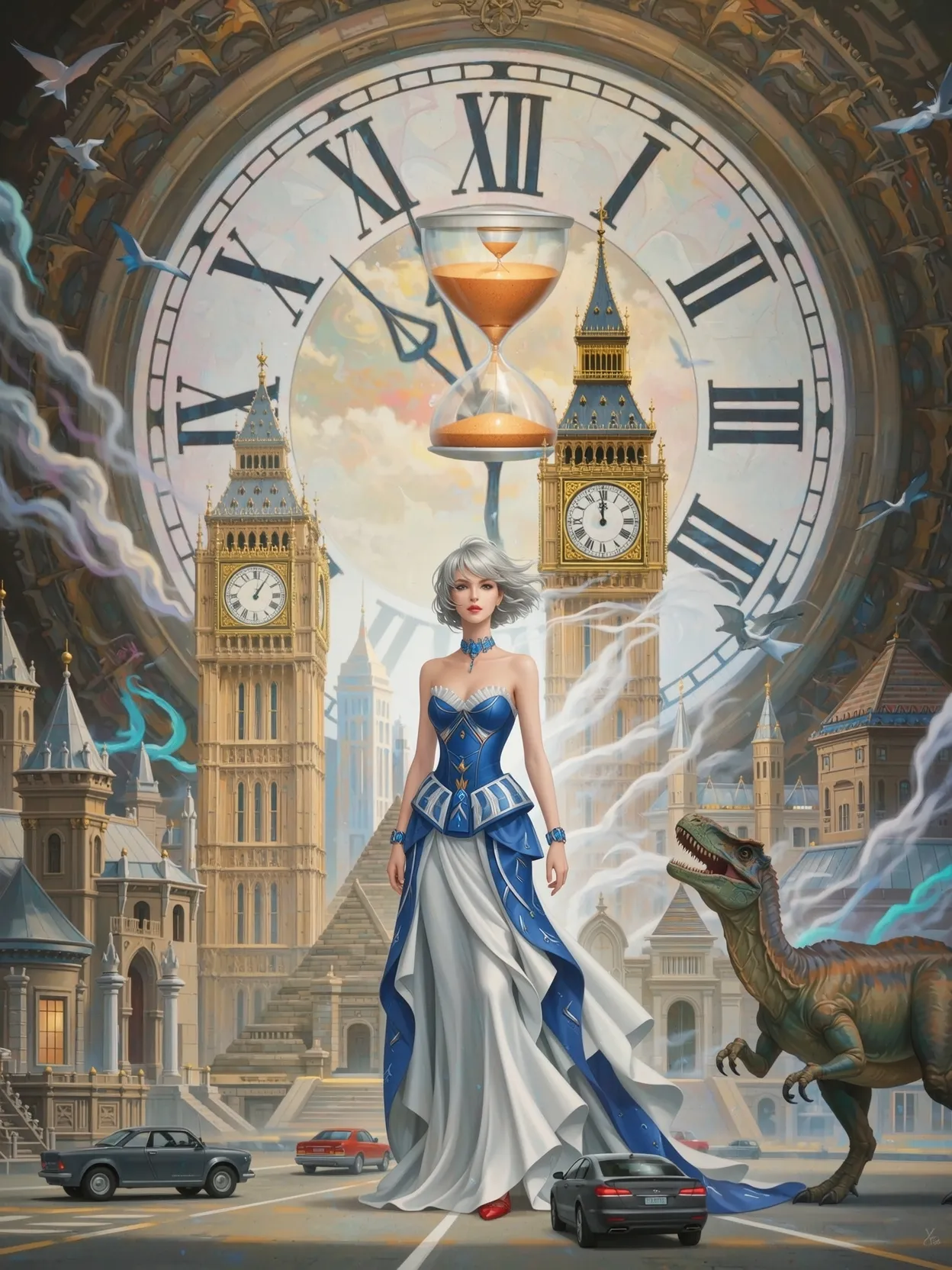 A surreal painting a beautiful at - Free AI Photo Generator - starryai
